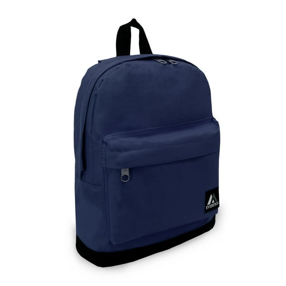 Everest Unisex Junior School Backpack 13", Navy Blue Black