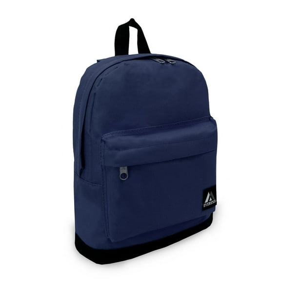 Everest Unisex Junior School Backpack 13", Navy Blue Black