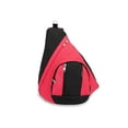 thumbnail image 1 of Everest Unisex Minimalist Silhouette Sling Bag, Hot Pink, 1 of 4