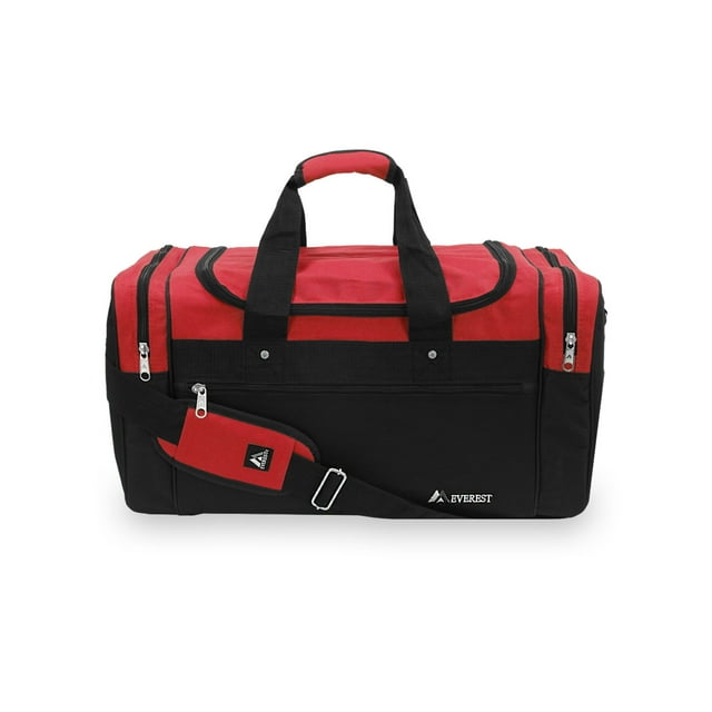 Everest Unisex Sports Duffel Bag, Large Red - Walmart.com