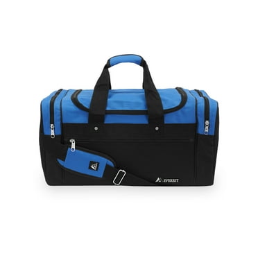 Everest Unisex Sporty Gear Duffel Bag Royal Blue - Walmart.com
