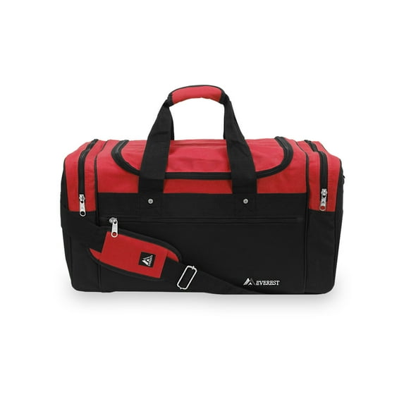 Everest Unisex Sports Duffel Bag Red