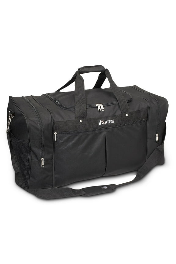 Unisex Travel Gear Bag - X Large Black