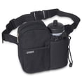 thumbnail image 1 of Everest Unisex Waist Bottle Bag Pack Polyester, Black, 1 of 2