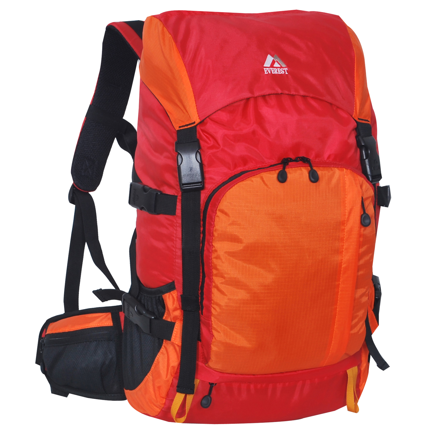 Everest Unisex Weekender Hiking Pack Red Orange - image 1 of 7