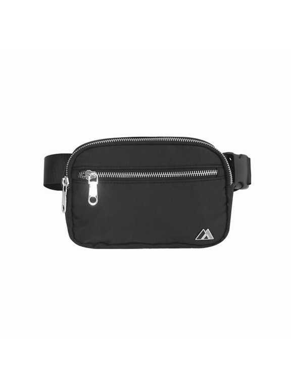 WP3000-BK 7.5 x 5 x 2 in. Premium Waist Pack, Black - Standard