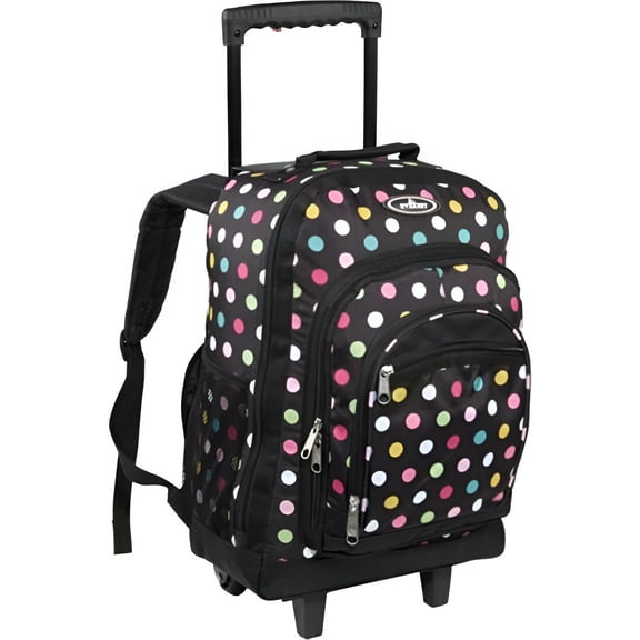 Everest Wheeled Pattern Backpack