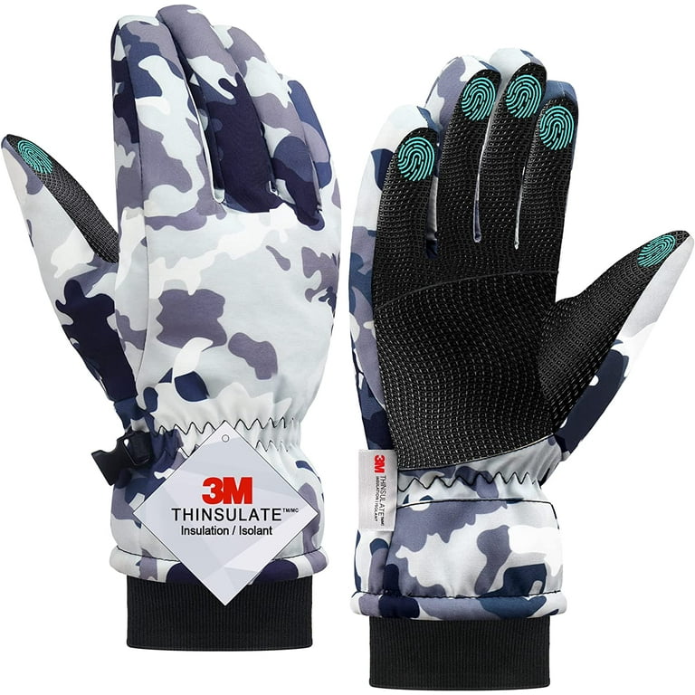 Everest Winter Snow Gloves, Touchscreen Waterproof, Windproof, for