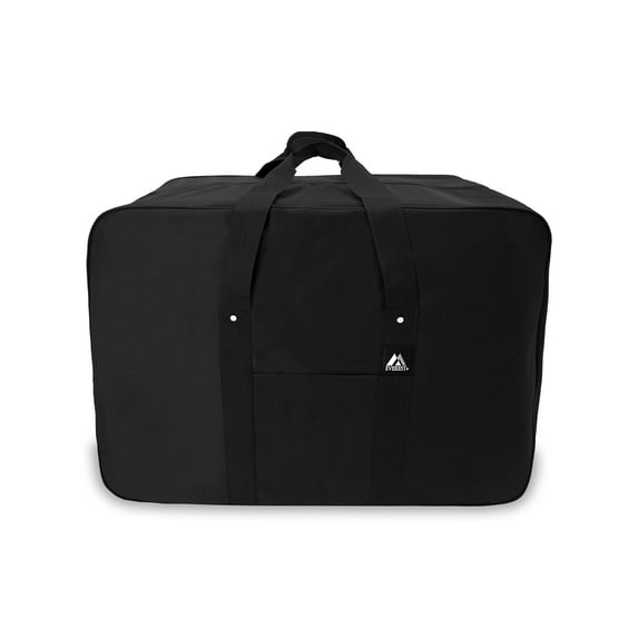Everest by Everest Unisex 30” Oversized Cargo Duffel Bag, Black