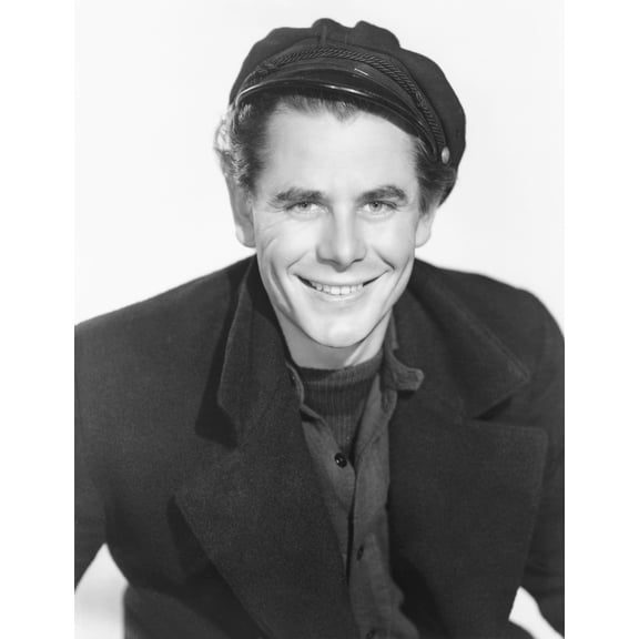 Everett Collection EVCMBDADOFEC344H The Adventures of Martin Eden Glenn Ford 1942 Photo Print, 8 x 10