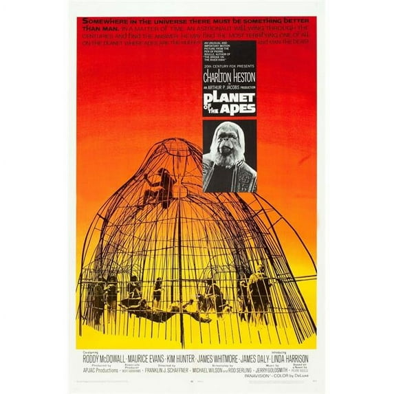 Everett Collection EVCMMDPLOFEC001 Planet of The Apes Movie Poster Masterprint, 11 x 17