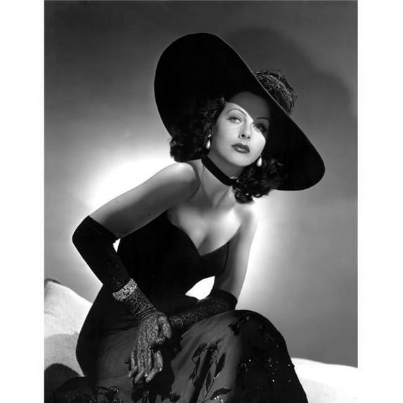 Everett Collection EVCPBDHELAEC022HLARGE Hedy Lamarr Photo Print, 16 x 20 - Large