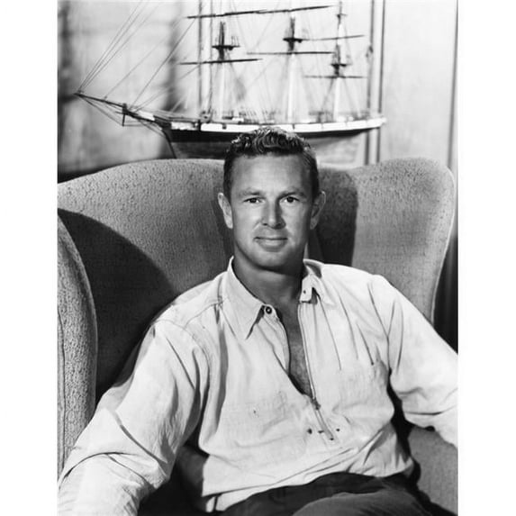 Everett Collection EVCPBDSTHAEC025HLARGE Sterling Hayden Mid-1950S Photo Print, 16 x 20 - Large