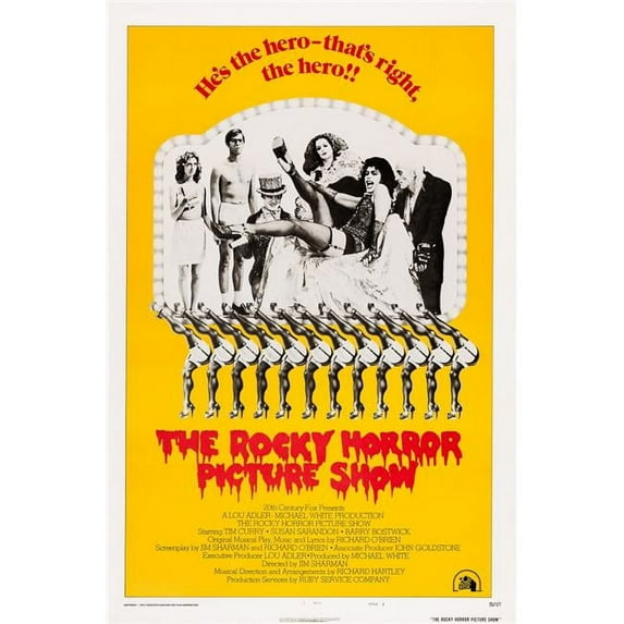 Everett Collection The Rocky Horror Picture Show U Movie Poster Masterprint, 11 x 17