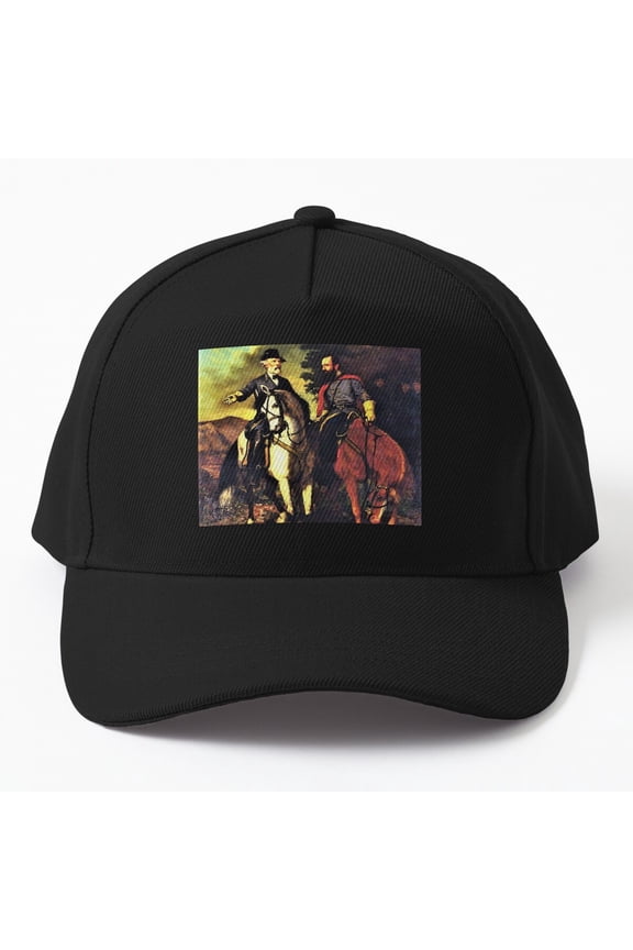 Everett Julio Baseball Hat, Lee and Jackson Historic Generals Graphic Design, Classic Cap