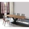 thumbnail image 1 of Armen Living Everett Mid-Century Walnut Wood 5 Piece Dining Set, 1 of 6