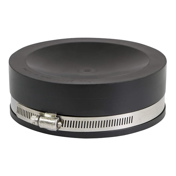 Everflow 175001, Flexible PVC 5'' Pipe Caps