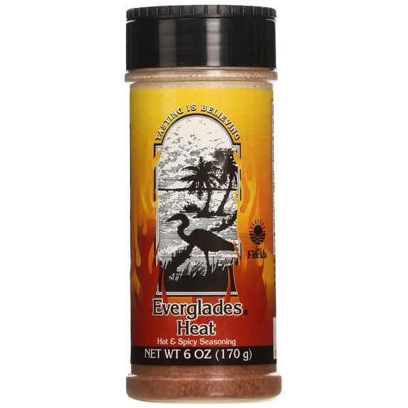 Everglades Made in USA, Heat, Blend, Seasoning, 6 oz