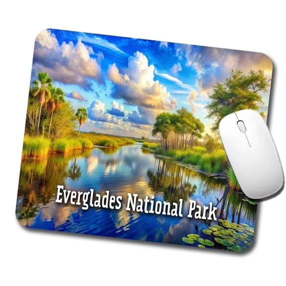 Everglades National Park Florida Mouse Pad Low Profile Gaming Mat