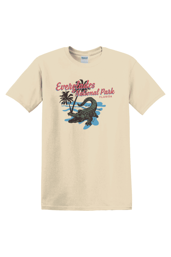 Everglades National Park Florida Travel Graphic T-Shirt