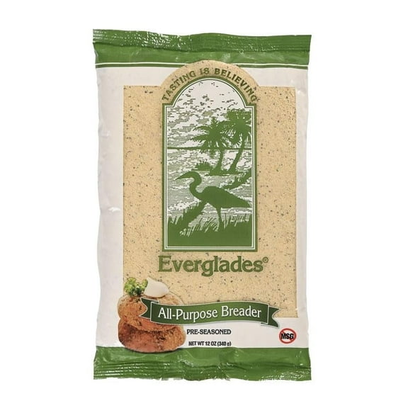 Everglades Pre-Seasoned All-Purpose Breader, 12.0 OZ
