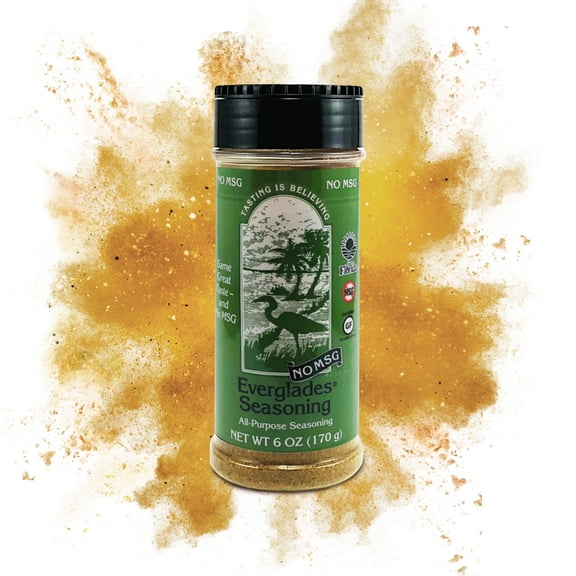 Everglades Seasoning All Purpose Seasoning - No-MSG Blend, 6 Ounce