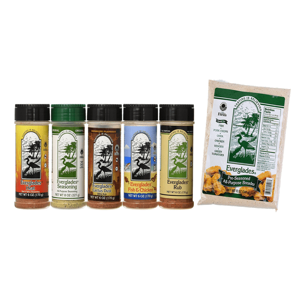 Everglades Cactus Dust BBQ Rub – 5LB Bucket, Mesquite Seasoning For Grilling & Smoking