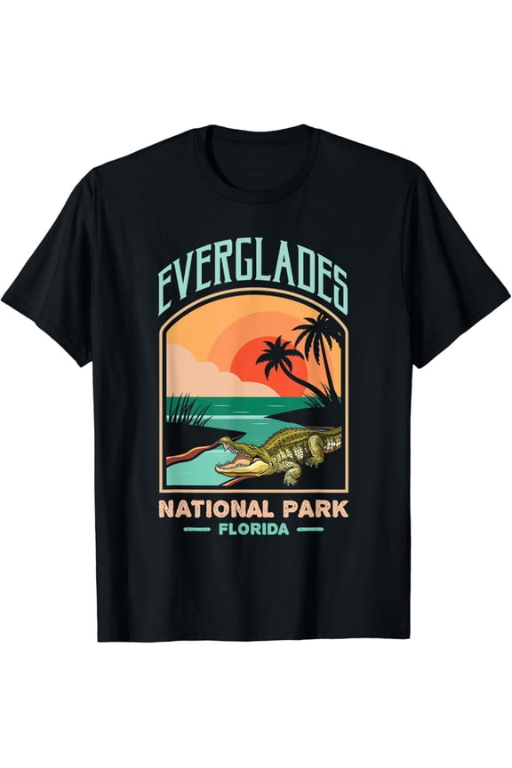 Everglades US Crocodile Florida Alligators T-Shirt