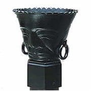 Everglow PT2-P Polynesian Aluminum Torch with LPG Key, Black