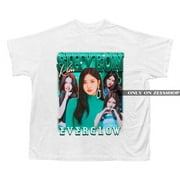 Everglow Shiyeon Retro 90s Bootleg T-shirt - Kpop Shirt - Kpop Merch - Kpop Gift for him or her - Everglow Retro Tee