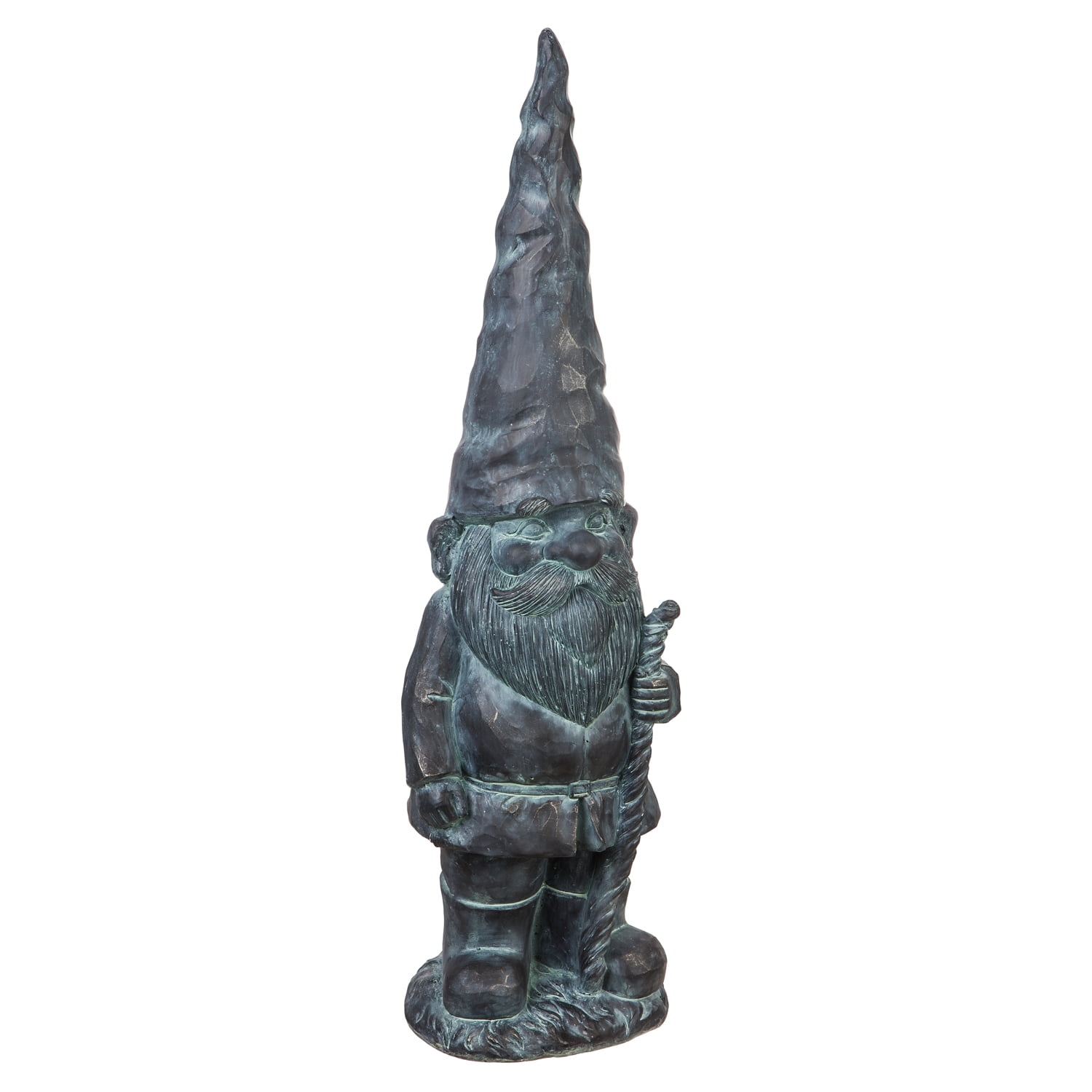 Evergreen 32"H Forager Gnome Garden Statuary