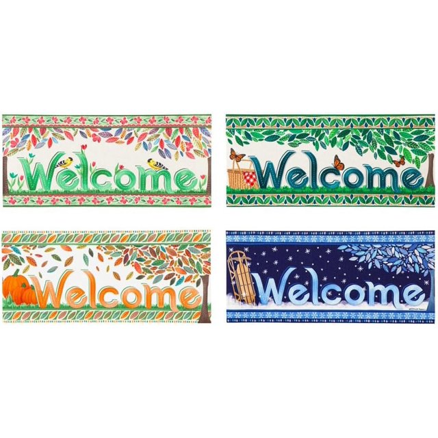 Evergreen 4 Season Trees Sassafras Mat, Inserts, Interchangeable Front