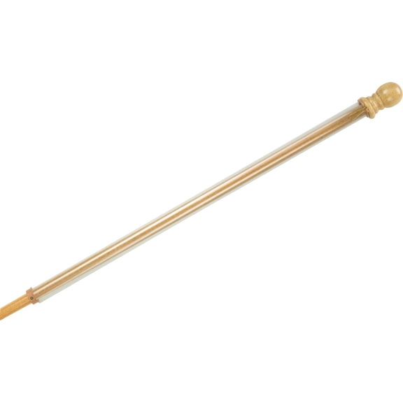 Evergreen 56 In. Anti-Wrap Wood Flag Pole - Single Pack