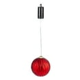 thumbnail image 1 of Evergreen 6" Shatterproof Outdoor Safe Battery Operated LED Ball Ornament, Red, 1 of 2