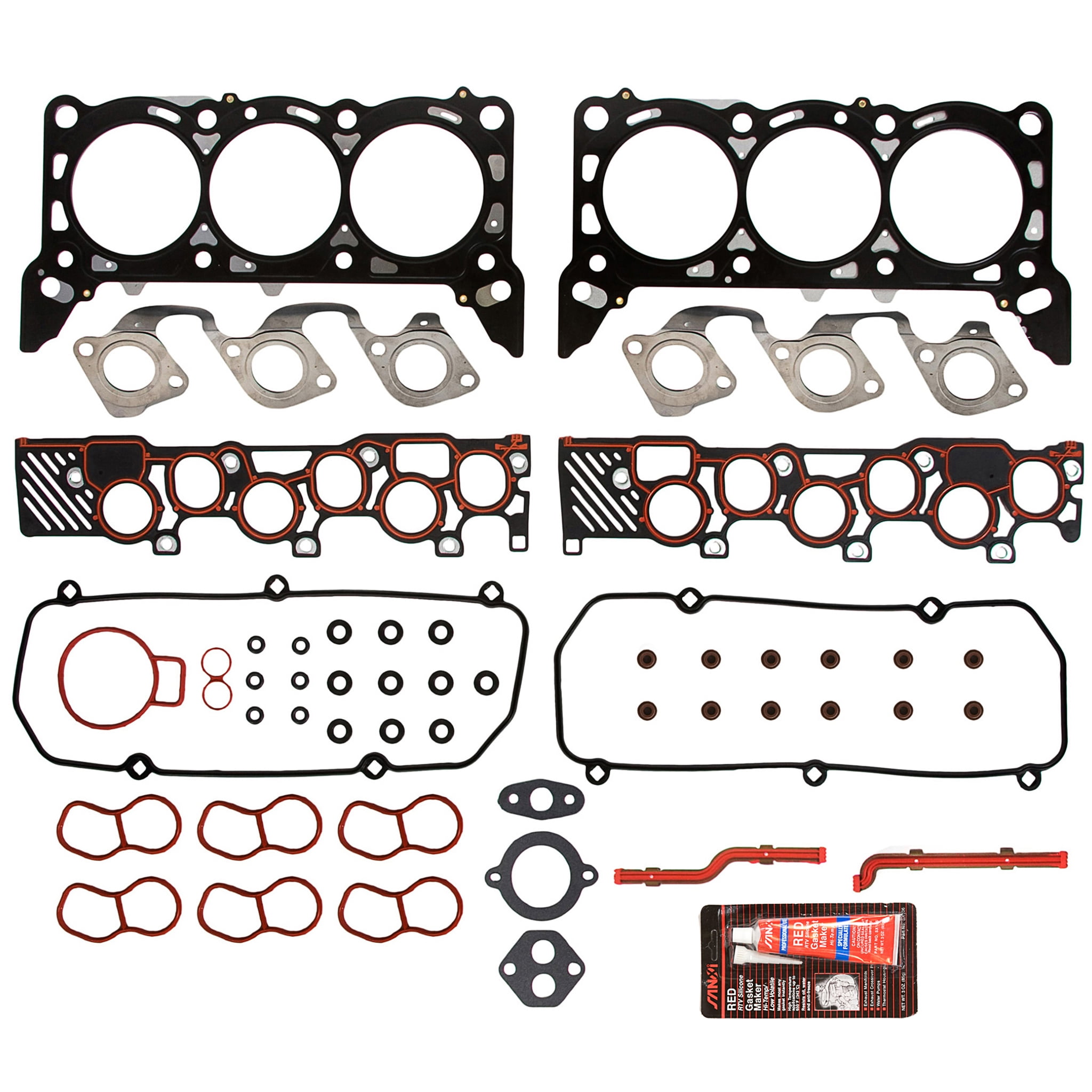 Evergreen 8-20500 Head Gasket Set Fits 97-98 Ford E150 E250 F150 V6 4.2 OHV 12V VIN 2