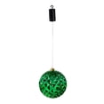 thumbnail image 1 of Evergreen 8" Shatterproof Battery Operated White Twinkling LED Ornament, Green, 1 of 1