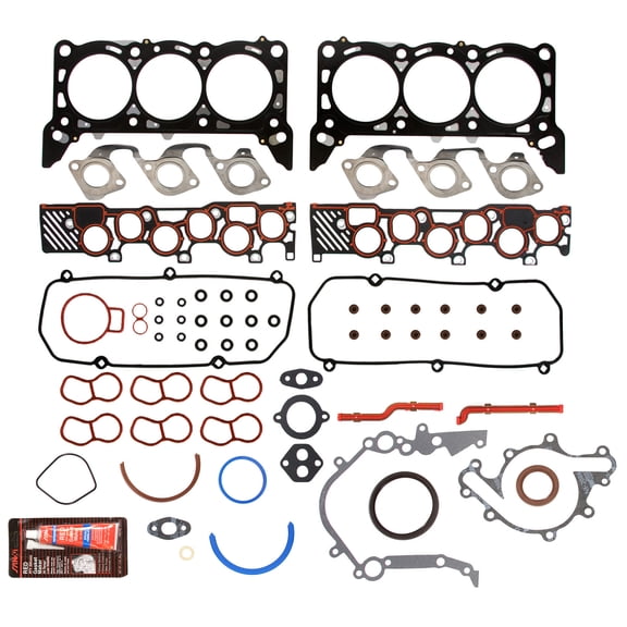Evergreen 9-20501 Full Gasket Set Fit w/ 3mm Intake Fit 97-98 Ford Winstar 3.8 OHV VIN 4