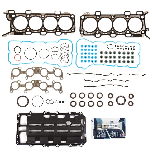 Evergreen 9-20750 Full Gasket Set Fit 11-14 Ford F-150 Mustang GT 5.0 DOHC VIN F