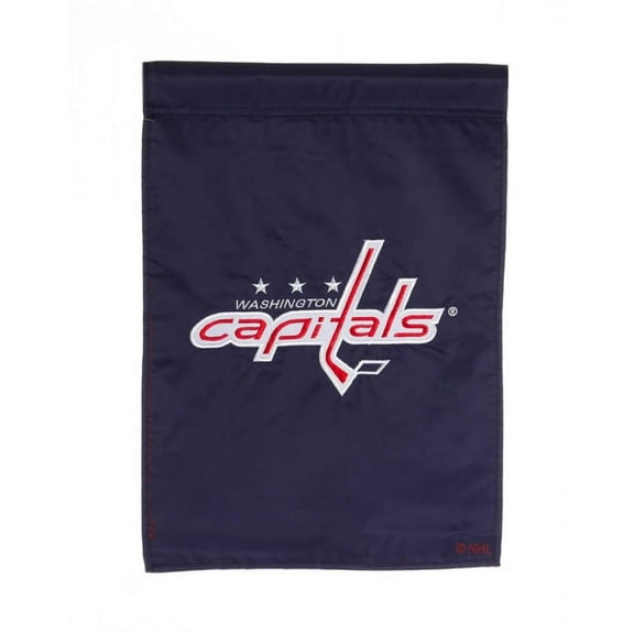 Evergreen Applique Garden Flag Washington Capitals