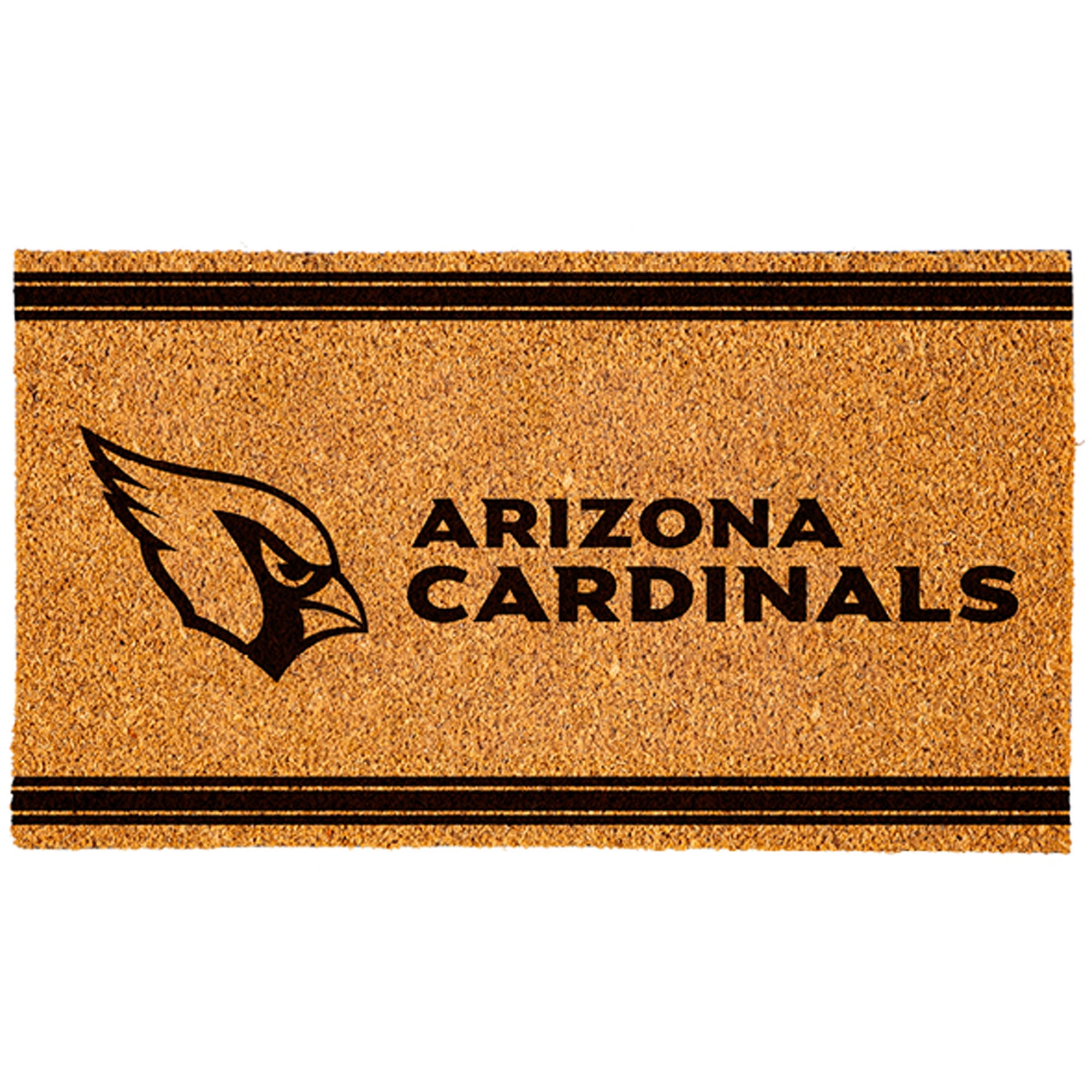 Brown Arizona Cardinals 30'' x 18'' Logo Turf Mat - Walmart.com