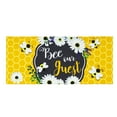 thumbnail image 1 of Evergreen Bee Our Guest Frame Sassafras Indoor Outdoor Switch Doormat 1'10"x10" Multicolored, 1 of 4