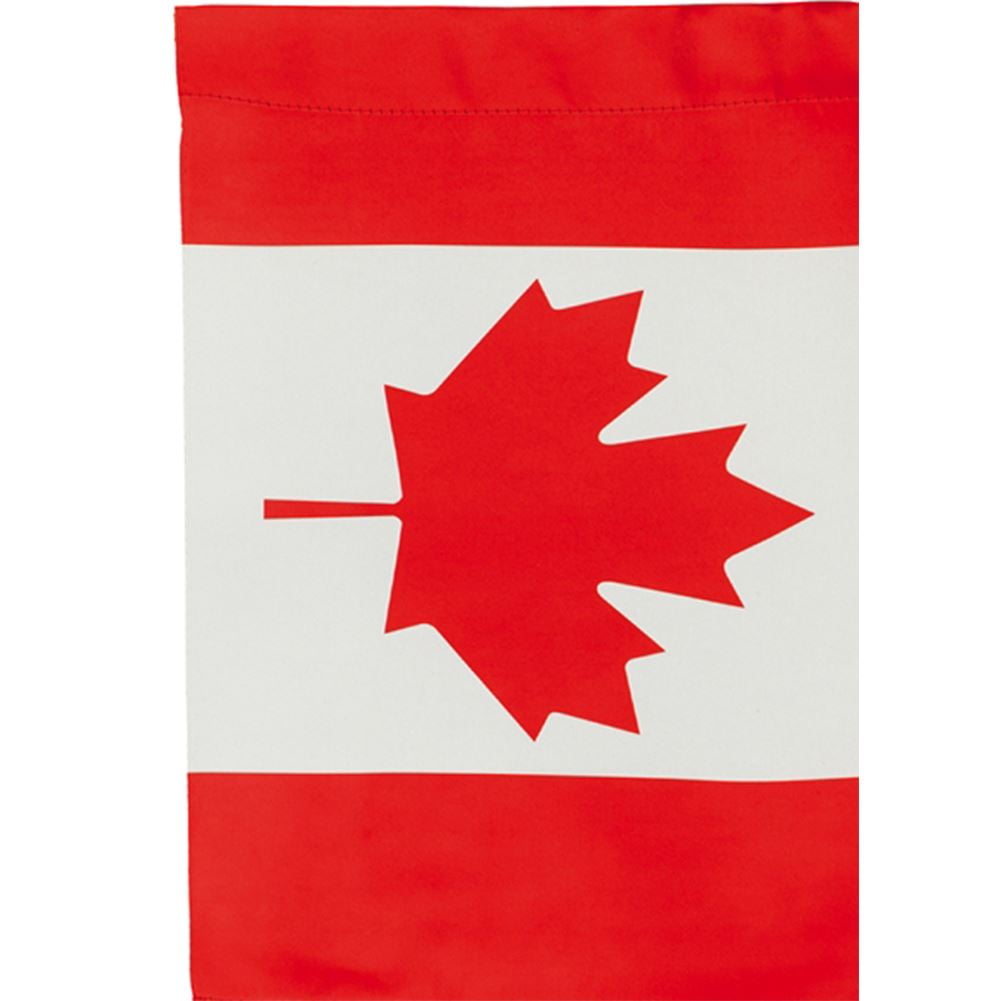 Evergreen Canada Suede House Flag 28 x 44 Inches Outdoor Decor for Homes and Gardens