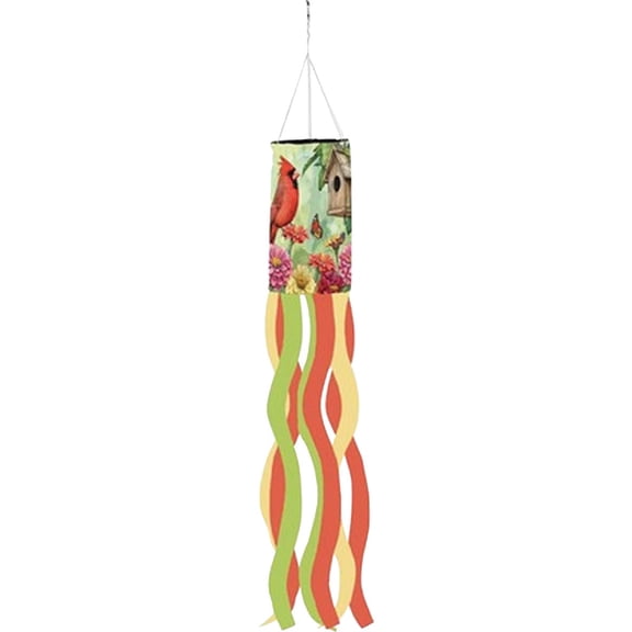 Evergreen Cardinal Windsock - Pack of 2