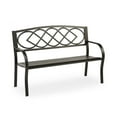 thumbnail image 1 of Evergreen Celtic Knot Garden Bench, 1 of 5