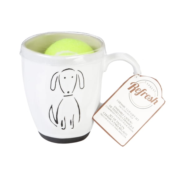 Ceramic Cup Gift Set, 16 OZ, Pet Dog