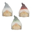 thumbnail image 1 of Evergreen Ceramic Small Gnome Garden Statuary Set of 3, 1 of 2