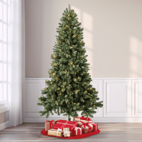 7.5-Ft Evergreen Classics Pre-Lit Benton Pine Artificial Christmas Tree with Color-Changing LED Lights