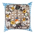 thumbnail image 1 of Evergreen Cotton and Black Eyed Susan Interchangeable Pillow Cover Durable and Well Made Home and Garden Dcor For Lawn Patio Yard, 1 of 4