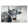 thumbnail image 1 of Evergreen Beautiful Cow Looking Canvas Wall Art - 24 x 1 x 36 Inches, 1 of 2