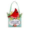 thumbnail image 1 of Evergreen Door Decor Spring Floral Cardinal Door Decor, 17.5'' x 14'' inches, 1 of 1